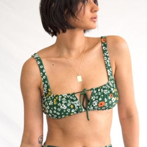 Chemise Bra in Eden Daisy - Picture 3 of 6